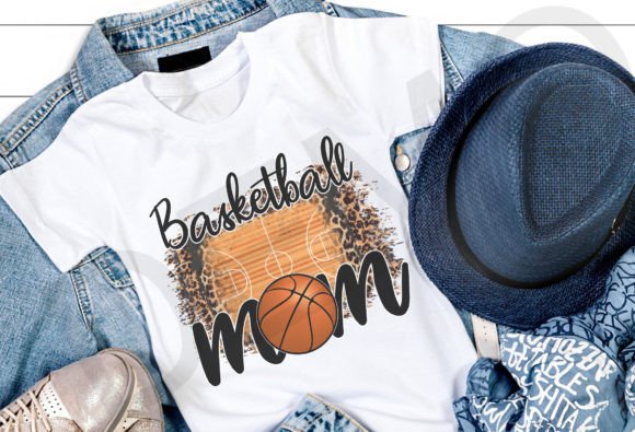 Basketball Mom Png: A Versatile Graphic Design Asset for Modern T-Shirt Designs