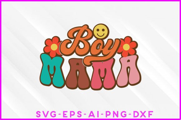 Boy Mama Mom Groovy Design Review: A Retro-Friendly Embroidery Asset