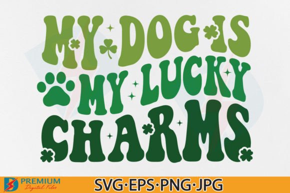 Dog Mom St Patrick's Day SVG Irish Lucky for T-Shirt Designs & Graphics