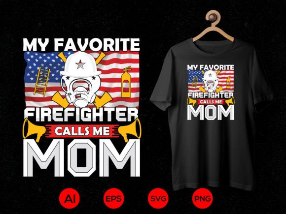 Firefighter T-shirt Design 10: A Powerful Graphic for Branding and Marketing