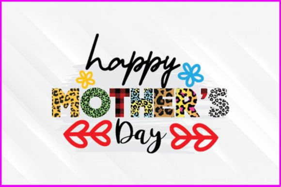Happy Mother’s Day Sublimation Design: A Retro-Friendly Graphic for T-Shirt Projects