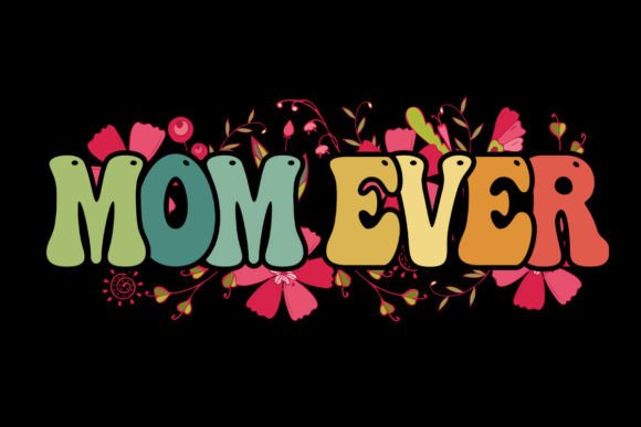 Mothers Day Typography T-shirt Design: A Graphic Asset for Heartfelt Branding