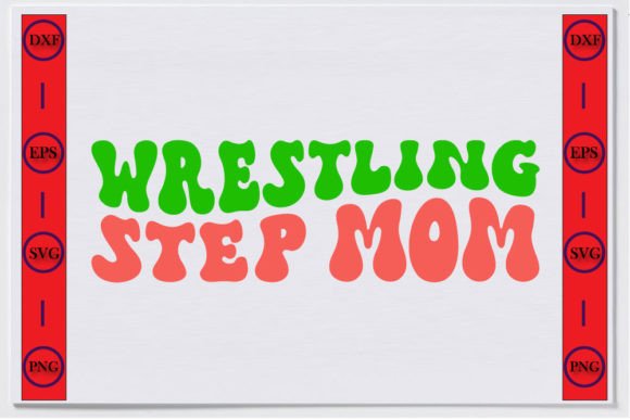 Step Mom Unique Retro T-shirt Design: A Bold Graphic for Creative Projects